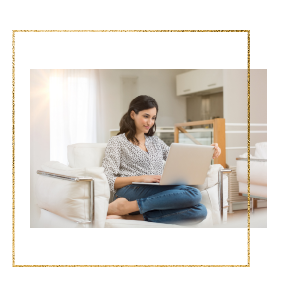 Nele Template - Goldener Rahmen Nele Template Goldener Rahmen